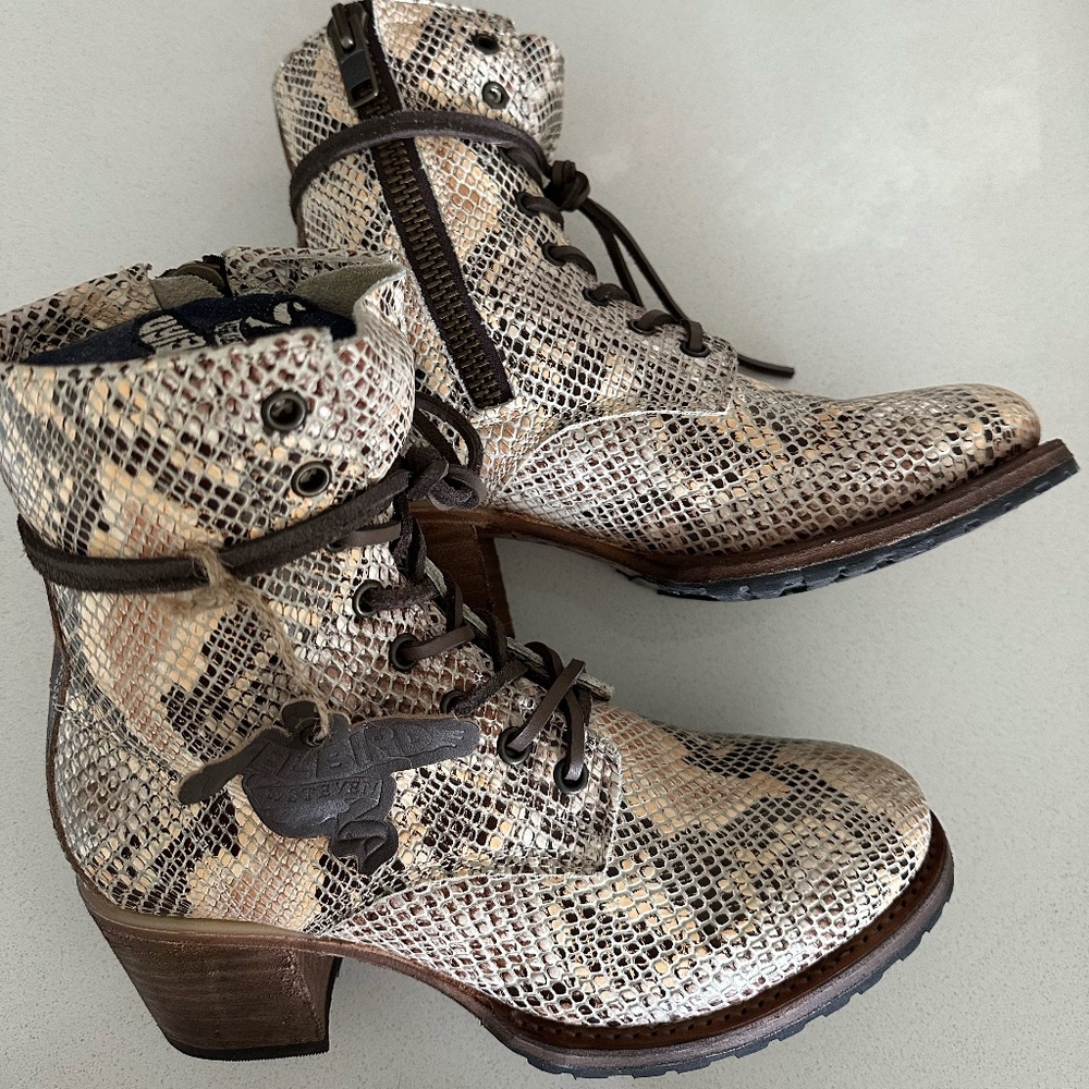 Freebird CAVALIER in White Snake Multi - 8